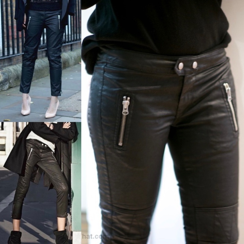 ISABEL MARANT x H&M MOTO BIKER PANTS